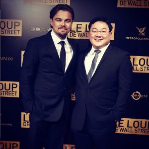Jho Low with Leonardo DiCaprio