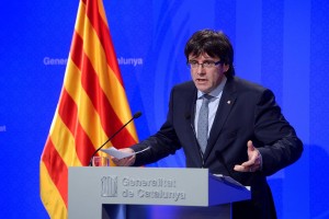 Catalan leader Carles Puigdemont