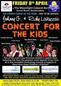 concert for the kids poster