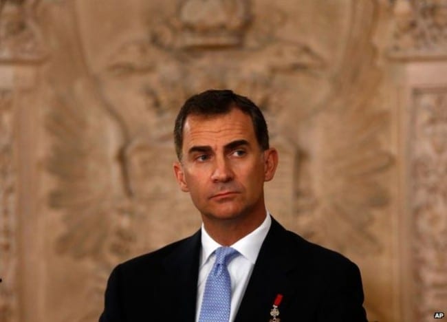 king felipe e