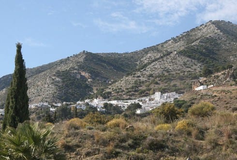 mijas pueblo from afar