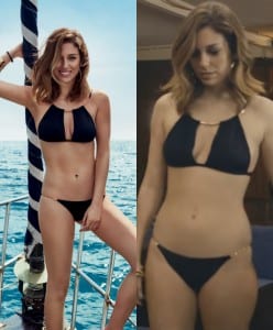 Bra brand criticised for photoshopping Spanish actress in latest