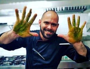 HANDS UP: Chef Tulio Zampieri
