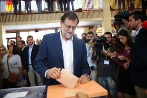 WINNER: Mariano Rajoy's PP takes most votes