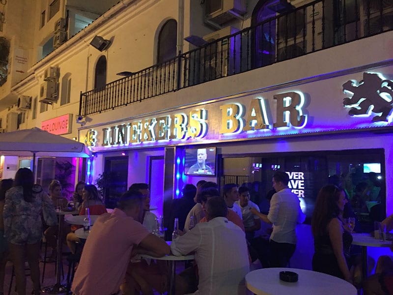 Nightlife in Puerto Banus, Marbella
