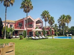 EXTRAVAGANT: Marbella mansions