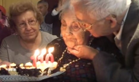 oldest person spain