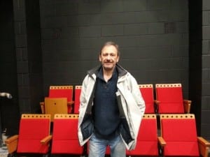 Director Jorge de Juan at the new Cervantes Theatre in London