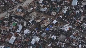 Haiti after devastating hurricane 