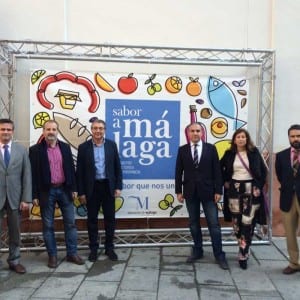 Representatives from Sabor a Malaga 
