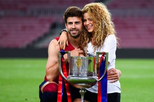 Pique and Shakira home