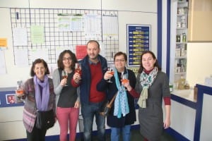 WINNER: Sabinillas shop ownter toasts El Gordo success