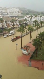 Flooding in San Pedro