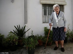 Maria Josefa Guillen, 103, courtesy of Reuters