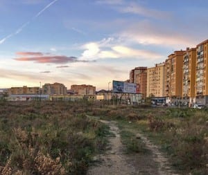 The former Repsol land in Malaga 