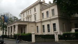 The Spanish embassy in London