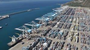 TANGER MED: Expected to become biggest port in Mediterranean