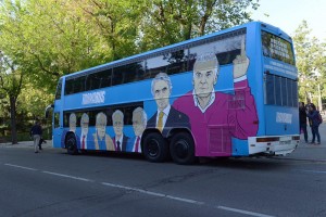 Podemos's new anti-corruption bus