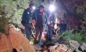 RESCUE: Diver saved from water-filled cave