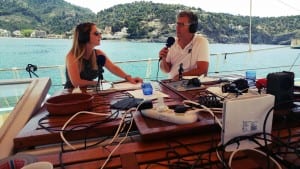 GONE FISHING: Boat Radio broadcasts from Soller 