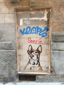 DOG'S LIFE: Graffiti in Mallorca