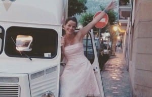ICE LITTLE EARNER: Nina Holmes selling gelato truck seen in Night Manager