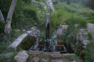 The main water pump in Los Molinos del Rio Aguas