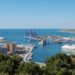 Port of Málaga Northeast view   e