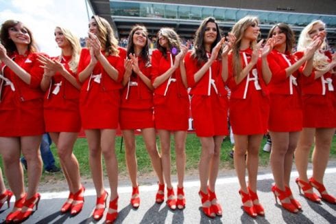 grid girls e