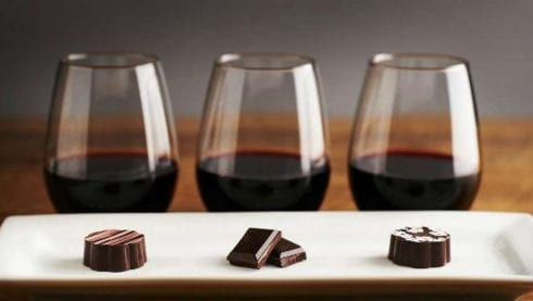 wine chocolate