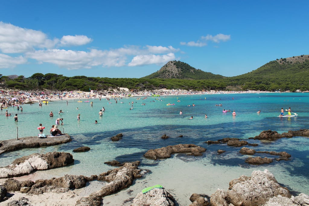 Cala sAguila in Cala Ratjada in Capderpera