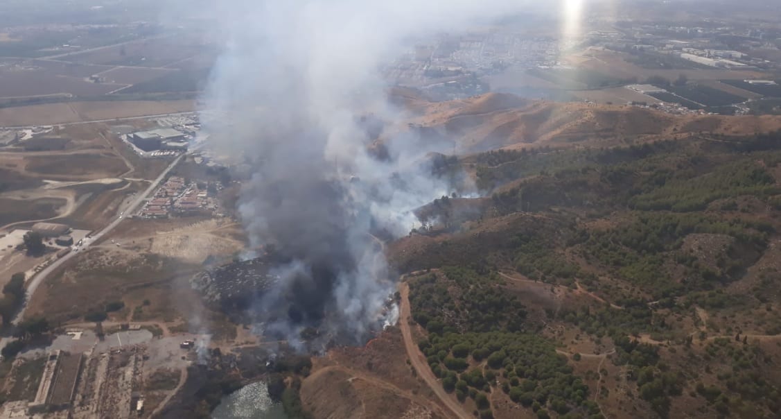 BREAKING Aircraft scrambled to forest fire in Spain's Malaga Olive