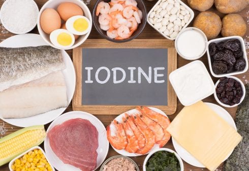 food rich in iodine