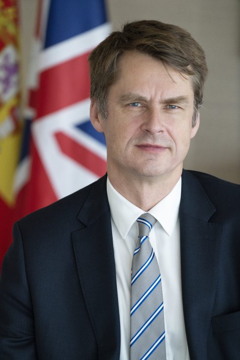 Hugh Elliott British Ambassador Madrid