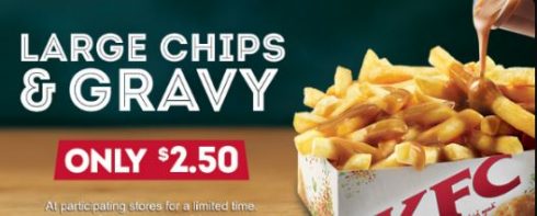 Kfc Large Chips And Gravy