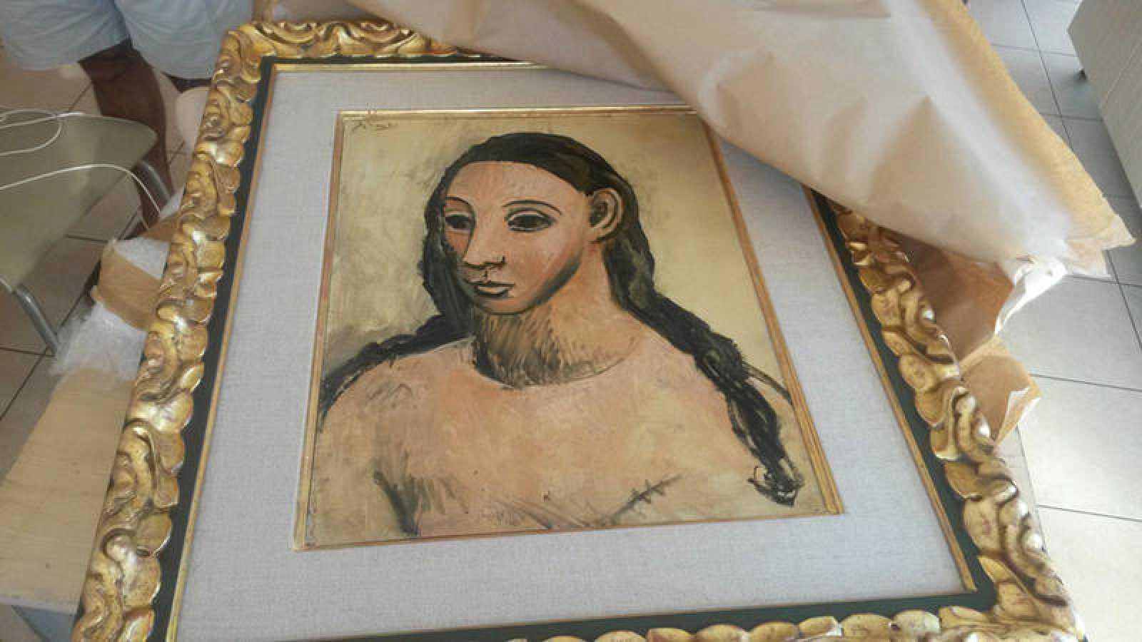 Picasso Cabeza De Mujer Joven