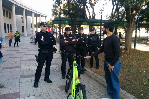 Police Give Man A New Bike