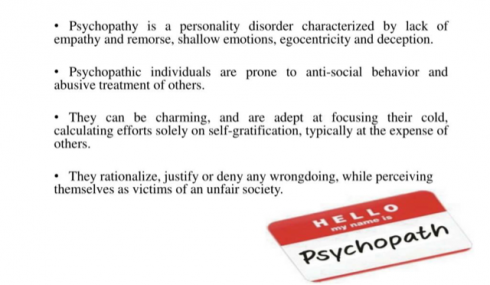 What Is Psychopathy Google Search