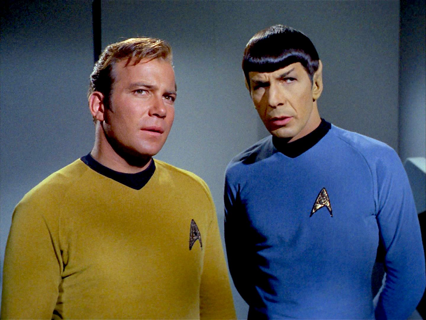 Jonathan Holdaway Captain Kirk And Spock 1