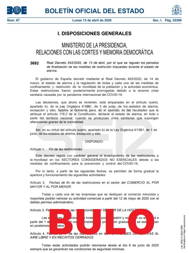 Bulo Real Decreto