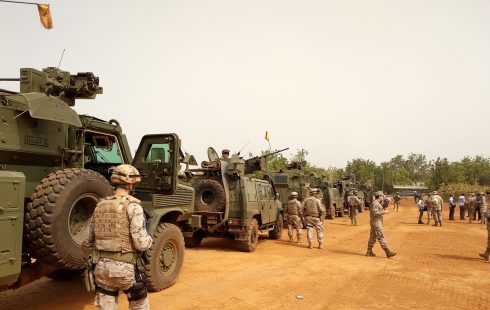 Spanish Soldiers Mali