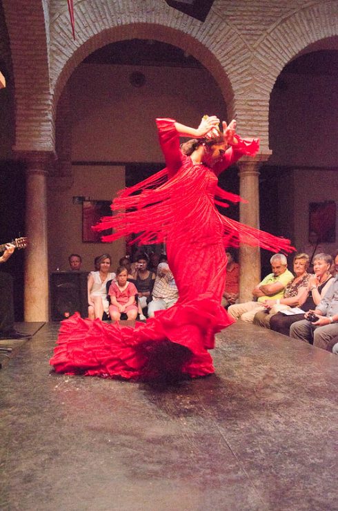 Female Flamenco Dancer