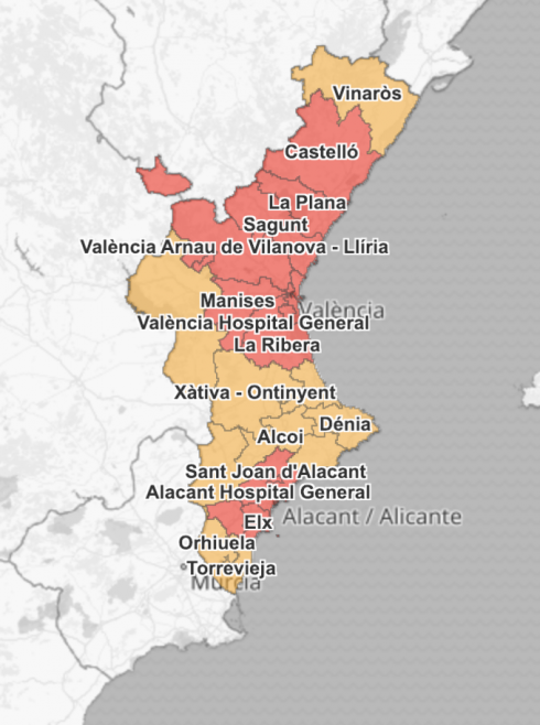 Valenciana Map 1