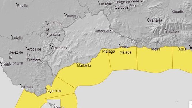 Alerta Amarilla Fenomenos Costeros Malaga_1472563530_122512764_667x375