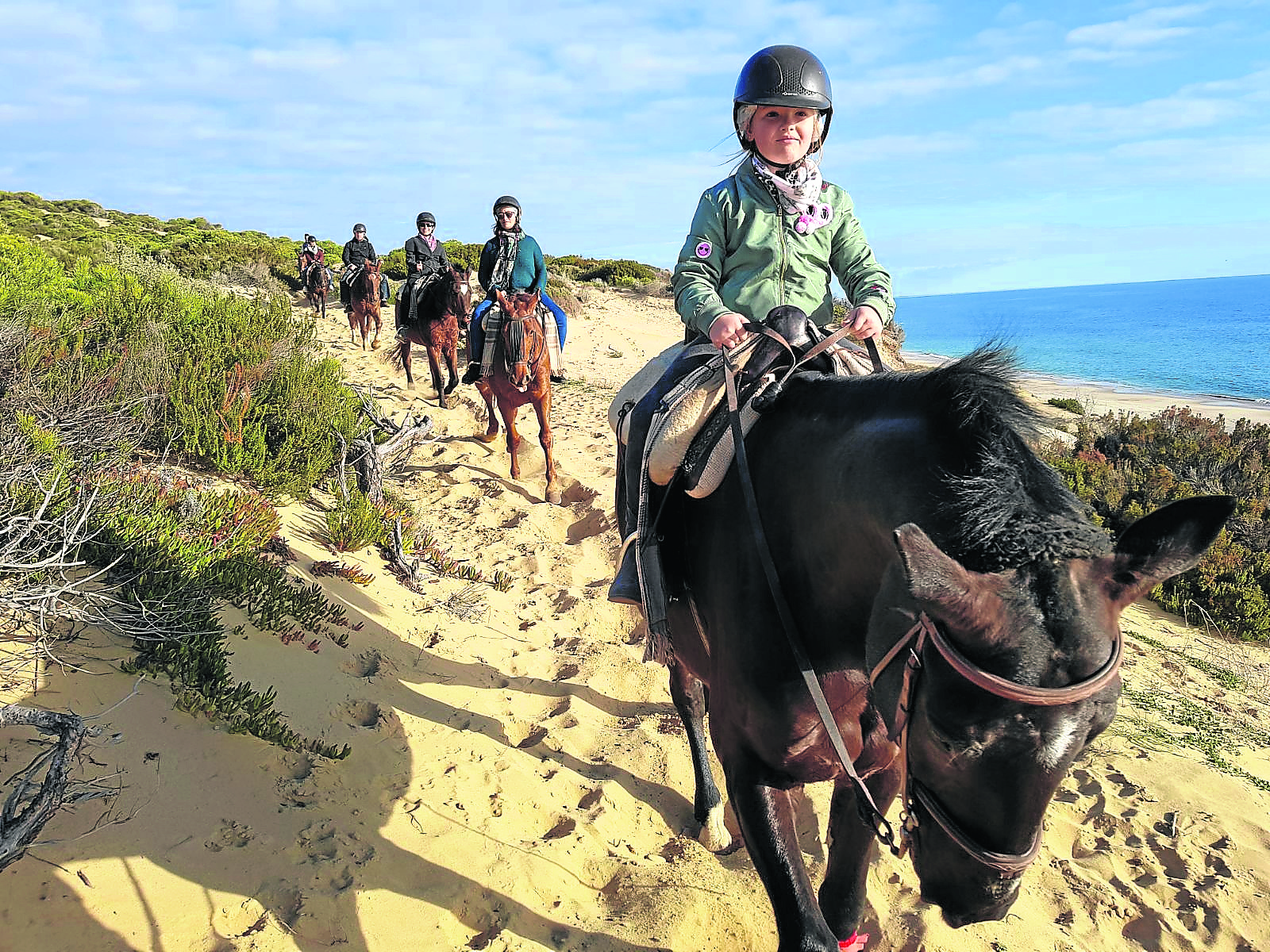 Beach Trek With Do  Ana Hipica El Pasodoble  Huelva 