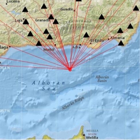 Earthquake Alboran Sea