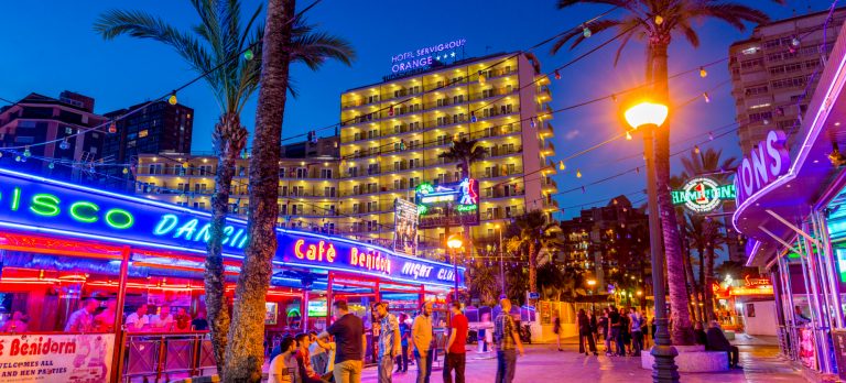 Struggling Bar And Nightclub Owners In Benidorm Plan Protest Against Enforced Closures On Spain´s Costa Blanca 