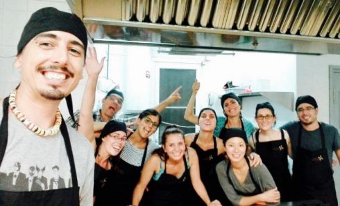 Refugee Chefs From The Cooking School At Espai Mescladis