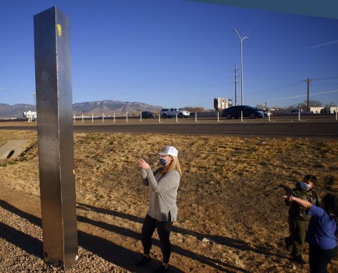 New Monolith Appears In Albuquerque
