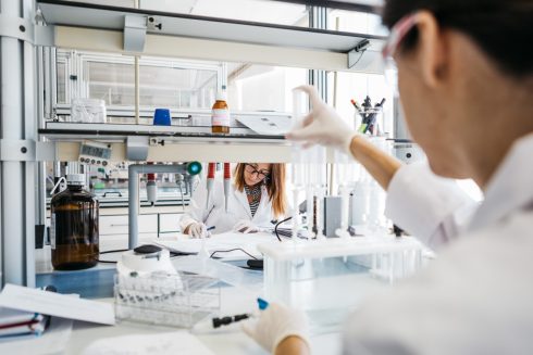 Scientists working at the Ainia headquarters in Valencia